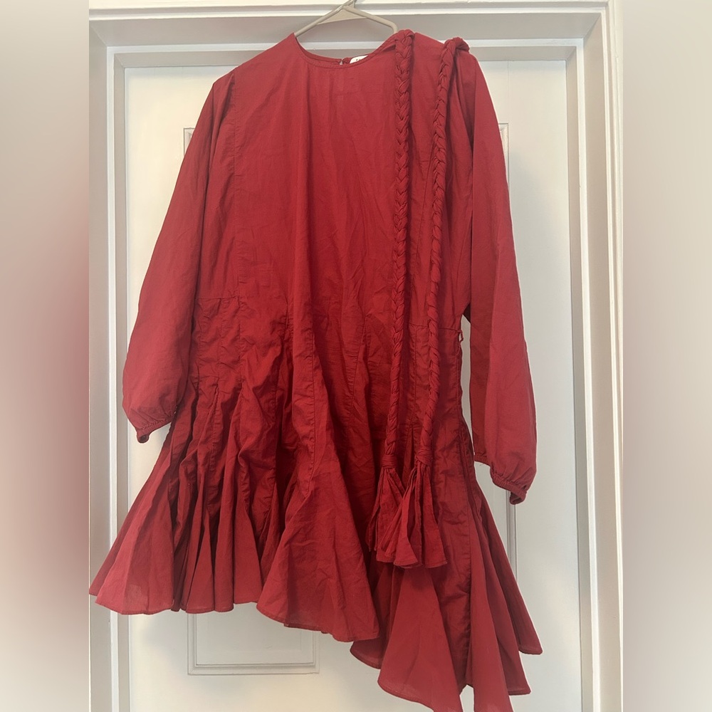 Rhode Ella Raspberry Mini Dress (Size Small) - Picture 3 of 6